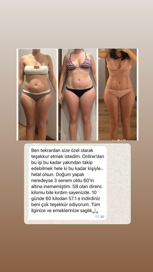 6 aylık online beslenme kampı